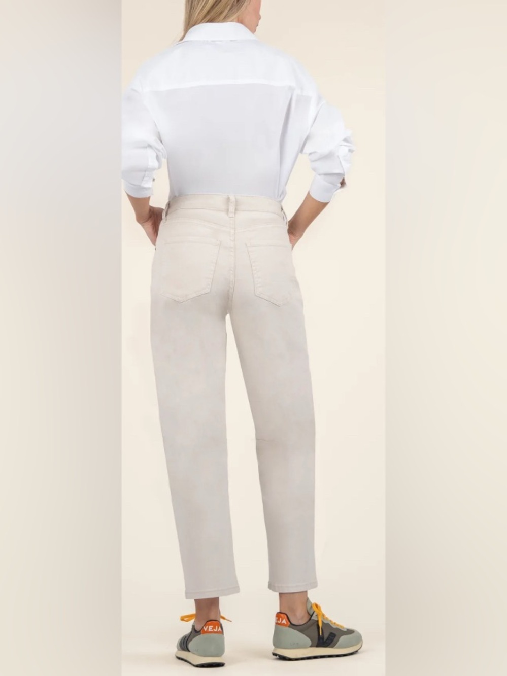 NWT KUT Ashley High rise slouchy barrel leg jeans boho casual size 10 Lagenlook - Picture 2 of 9